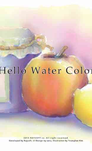 Hello Water Color 3