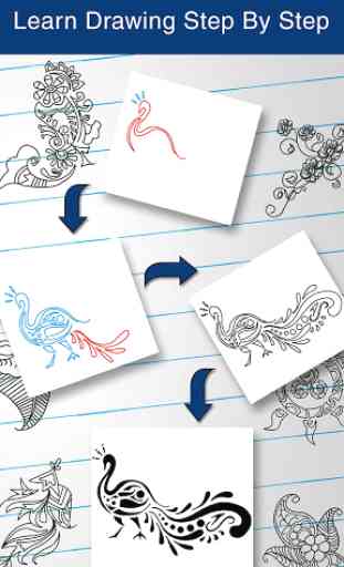 How to Draw Mehndi Designs 4