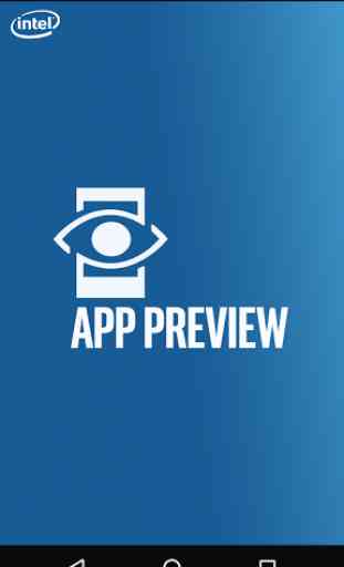 Intel® App Preview 1