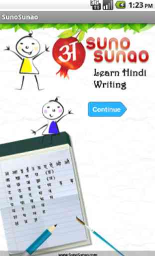 Learn Hindi Alphabet Writing 1