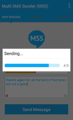Multi SMS Sender (MSS) 2