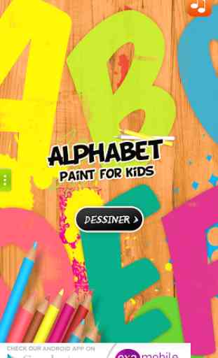 Peinture alphabet pour Enfants 4
