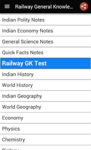 Railway General Knowledge 2
