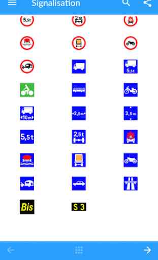 Signalisation code de la route 2