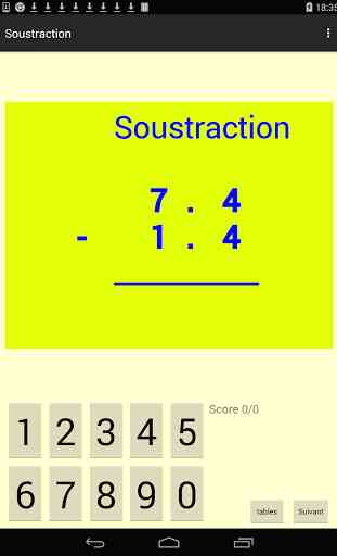 Soustraction 2