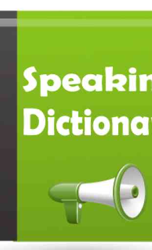 Speaking Dictionary 1