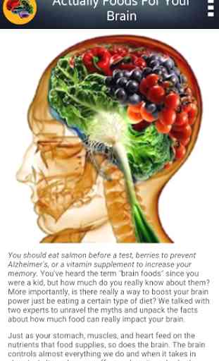 Stimuler le cerveau Foods 1