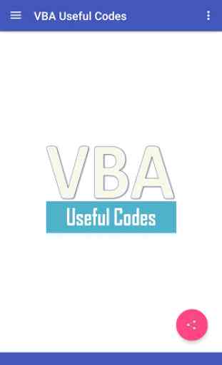 VBA Useful Codes 1