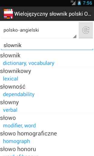 Wielojęzyczny słownik polski 1