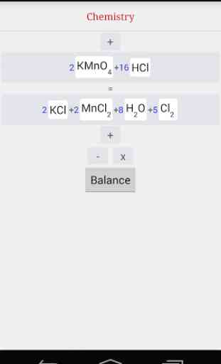 Balance Chemical Equation 4