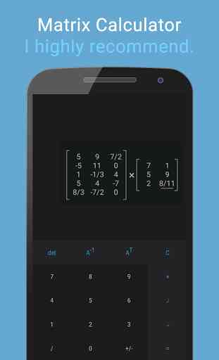Calculatrice de matrices 2