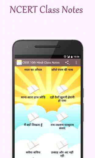 CBSE 10th Hindi Class Notes 1