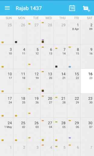 Hijri Calendar 1