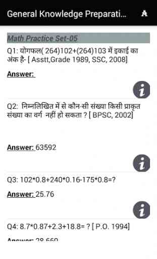 IBPS Bank PO Clerk Hindi Exam 3