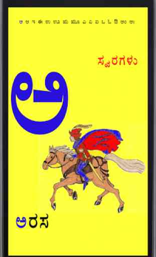 Kannada Alphabets:Aksharmale 1