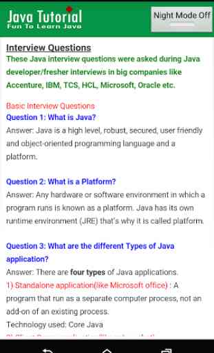 Learn Java : Java Tutorial 3