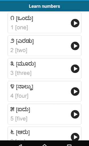 Learn Kannada - 50 languages 4