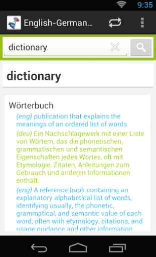 Multilang Dictionary Glosbe 4