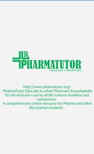 PharmaTutor 1