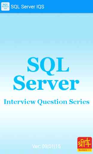 SQL Server IQS 1
