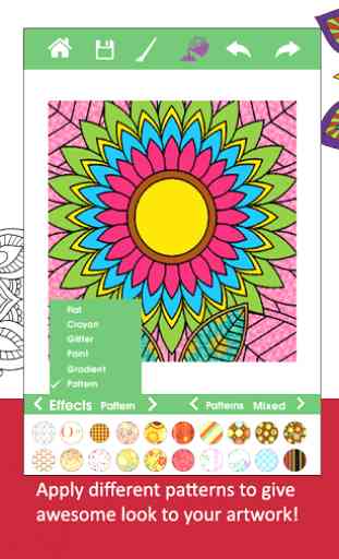 Adult Coloring Book:Garden 3