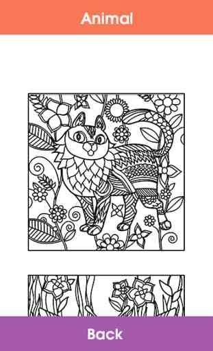 Adult Coloring Book Therapy 3