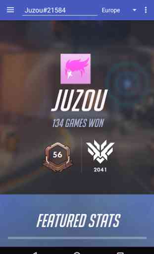Career Stats for Overwatch 1