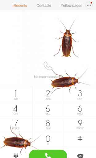 Cockroach in phone joke 3