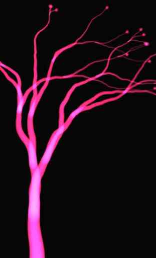 Draw art of plasma trees color 2
