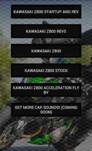 Engine sounds of Kawasaki Z800 1