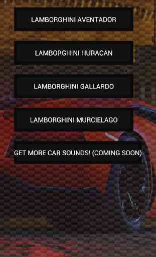 Engine sounds of Lamborghini 1