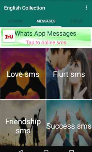 English SMS Collection 1