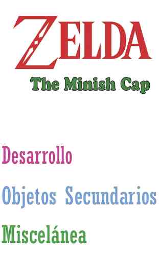 Guía Zelda The Minish Cap 1