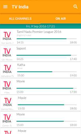 India Live TV Guide 2