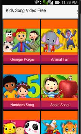 Kids Song Video Free 1