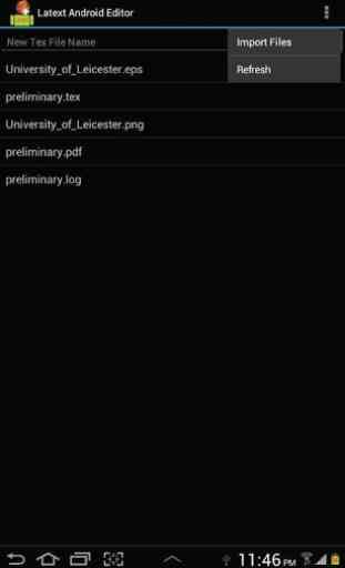 LaTeX for Android Beta 1