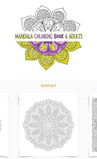 Mandala Coloriage pour Adultes 4