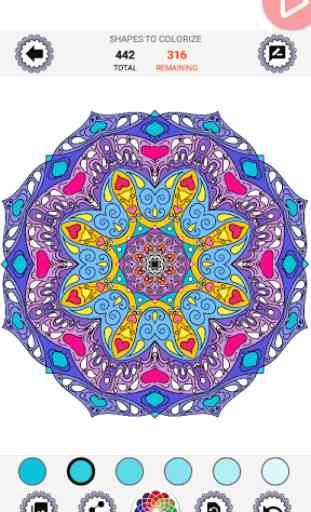 Mandala coloring -ColorMandala 2