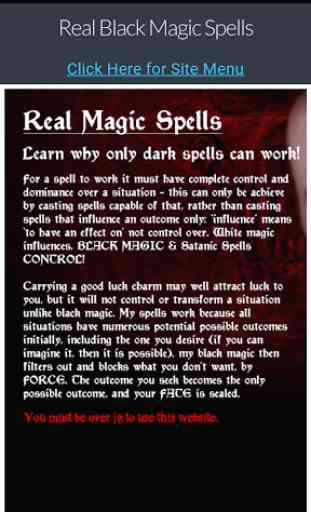 Real Black Magic Spells 2