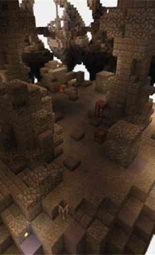 Sky Wars Mines map for MCPE 4