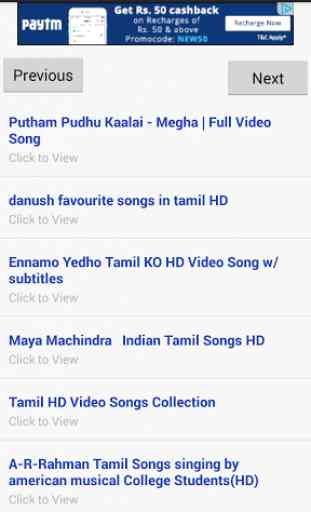 Tamil Video Songs 2
