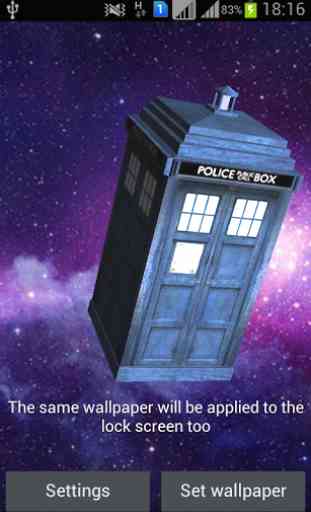 TARDIS 3D Live Wallpaper 1