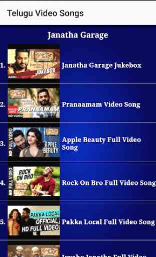 Telugu Video Songs 3
