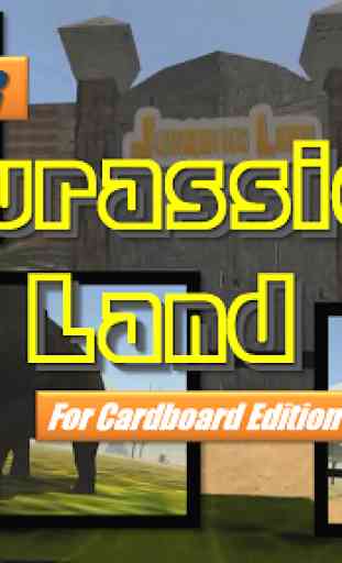 VR Jurassic Land,cardboard 1