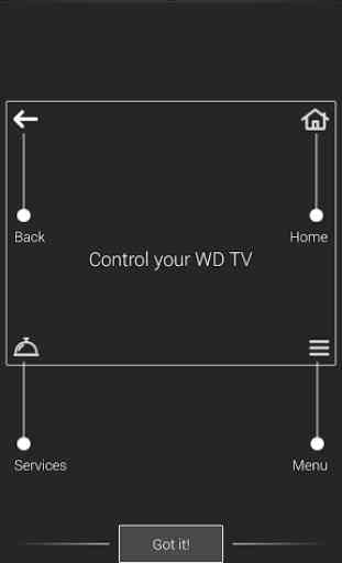 WD TV Remote 2