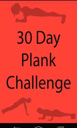 30 Day Plank Challenge 1