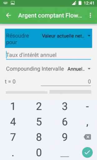 Calculatrice financière TVM 3