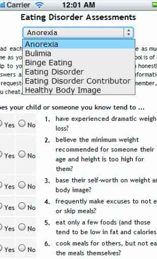 Eating Disorder Assessments 1