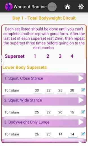 Female Fitness Workout Plan 2