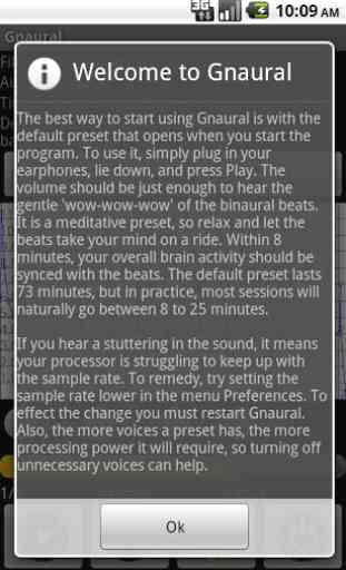 Gnaural for Android 3